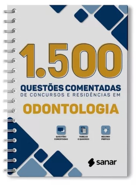 1.500 Questões Comentadas De Concursos E Residênci195,00As Em Odontologia