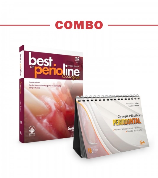 Combo - Best Of Perioline Cirúrgico - Year Book Volume 2 + Cirurgia Plástica Periodontal