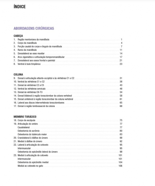 Atlas De Abordagens Cirúrgicas Em Traumatologia Canina